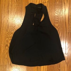 Black Keyhole Top